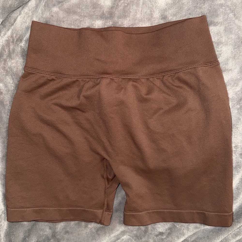 Unthewe Workout Butt Lifting Shorts High Waisted Seamless